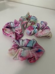Gumička do vlasů SCRUNCHIE COTTON CANDY ♻️