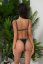 TROPICAL TOP COLOR WILD BLACK - Velikost: M