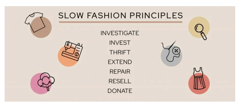 Slow fashion principles